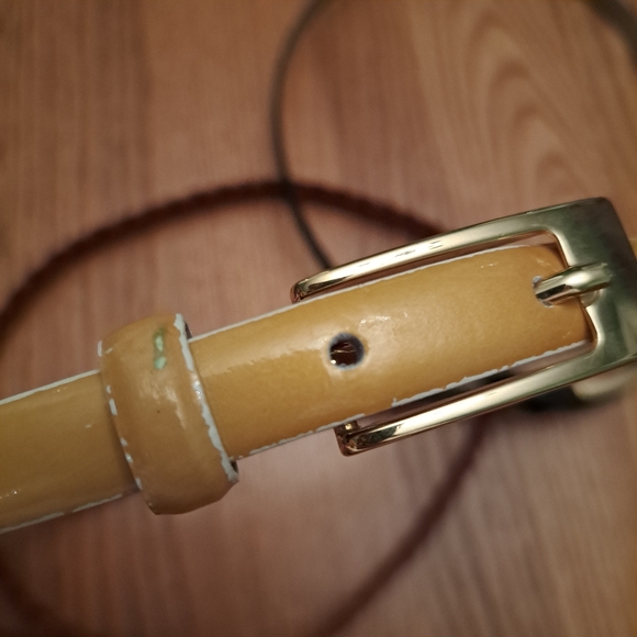 3 leather belts, Women's size small - Picture 2 of 9